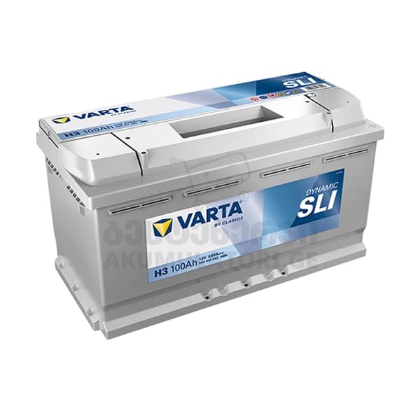 Varta SLI H3 100Ah 830 A(EN) (აკუმულატორი)