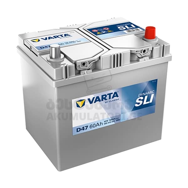 Varta SLI D47 60Ah 540 A(EN) (აკუმულატორი)