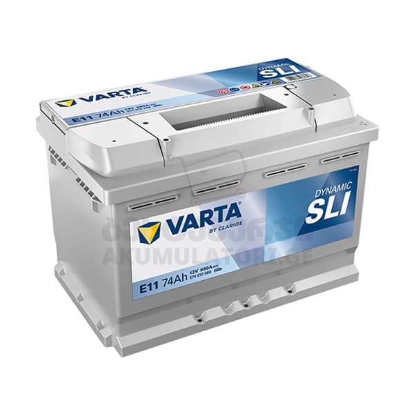Varta SLI E11 74Ah 680 A(EN) (აკუმულატორი)