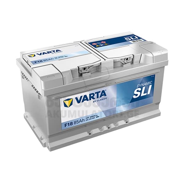 Varta SLI F18 85Ah 800 A(EN) (აკუმულატორი)