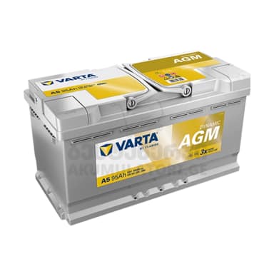 Varta A5 95Ah 850 A(EN) AGM (აკუმულატორი)