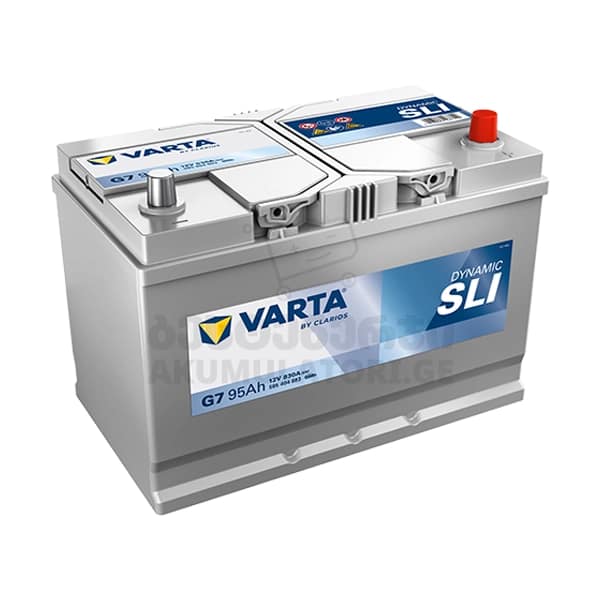 Varta SLI G7 95Ah 830 A(EN) (აკუმულატორი)