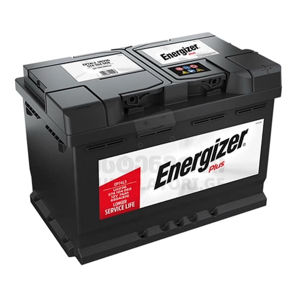 Energizer 74Ah 680 A(EN) (აკუმულატორი)