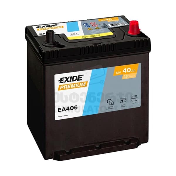 Exide EA406 40Ah 350 A(EN) (აკუმულატორი)