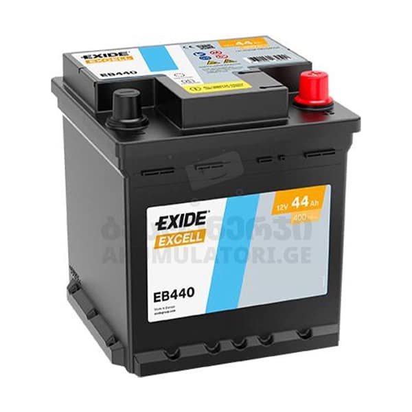Exide EB440 44Ah 400 A(EN) (აკუმულატორი)
