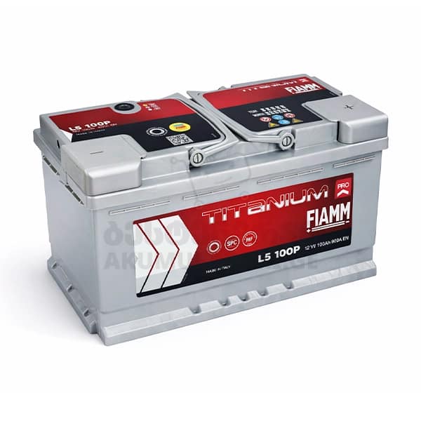 Fiamm Pro L5 100Ah 870 A(EN) (აკუმულატორი)