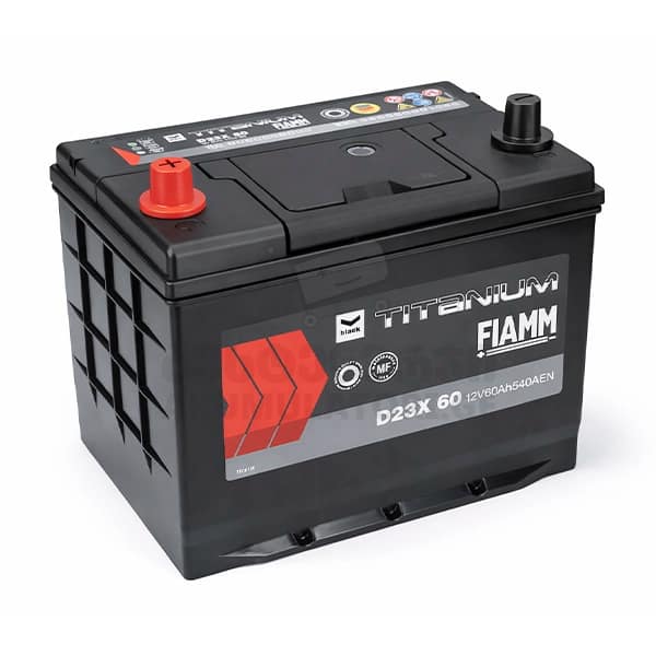 Fiamm Black D23X 60Ah 540 A(EN) (აკუმულატორი)