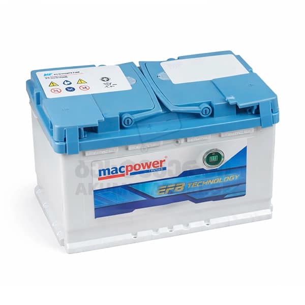 Macpower EFB 84Ah 800 A(EN) (აკუმულატორი)