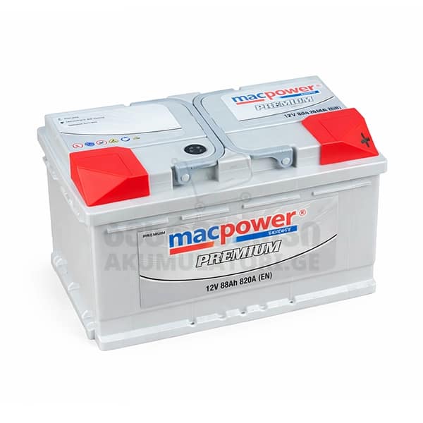Macpower Premium 88Ah 820 A(EN) (აკუმულატორი)
