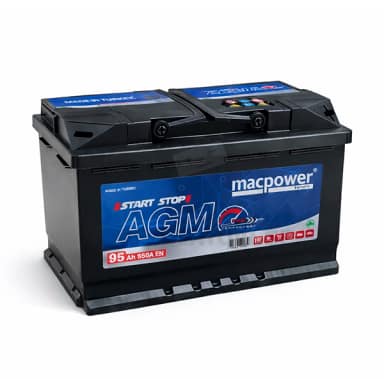 Macpower 95Ah 850 A(EN) AGM (აკუმულატორი)