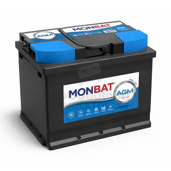 Monbat 60Ah 640 A(EN) AGM (აკუმულატორი)