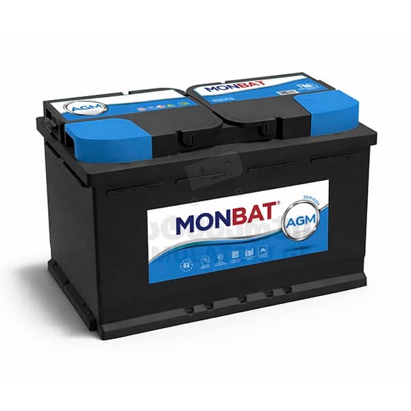 Monbat 80Ah 840 A(EN) AGM (აკუმულატორი)