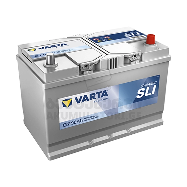 Varta SLI G7 95Ah 830 A(EN) (აკუმულატორი)