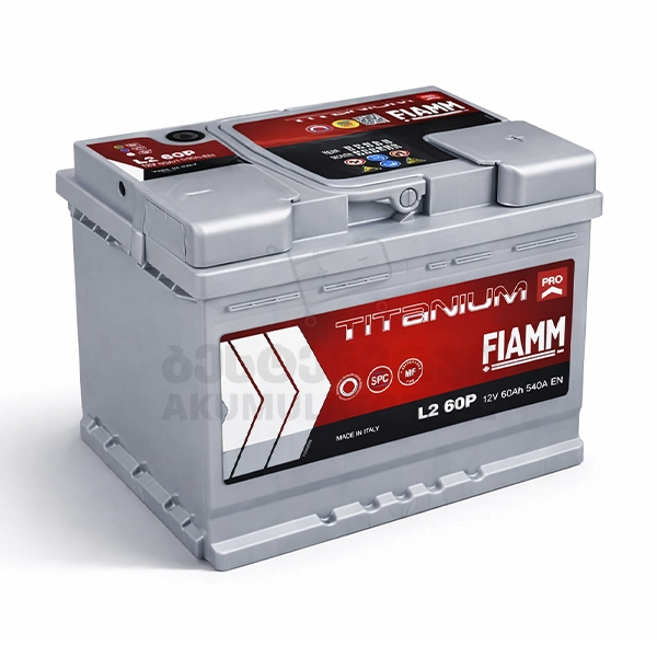 Fiamm Pro L2 60Ah 540 A(EN) (აკუმულატორი)