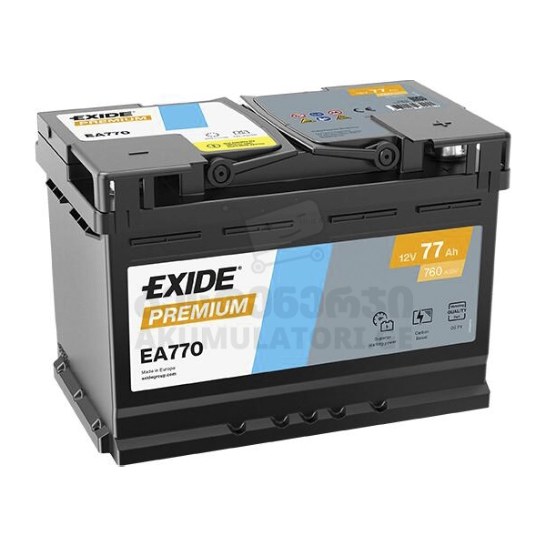 exide-ea770-77Ah-akumulatori-akumaltori-აკუმულატორი-აკუმლატორი-carbattery