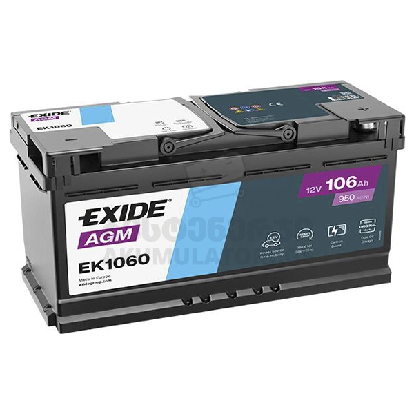 exide-ek1060-106Ah-AGM-akumulatori-akumaltori-აკუმულატორი-აკუმლატორი-carbattery