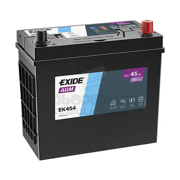 Exide EK454 45Ah 380 A(EN) AGM-akumulatori-akumaltori-აკუმულატორი-აკუმლატორი-carbattery